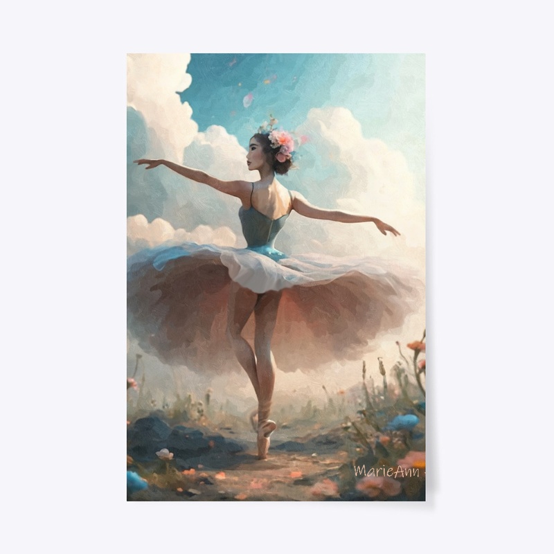 Ballerina, art by MarieAnn
