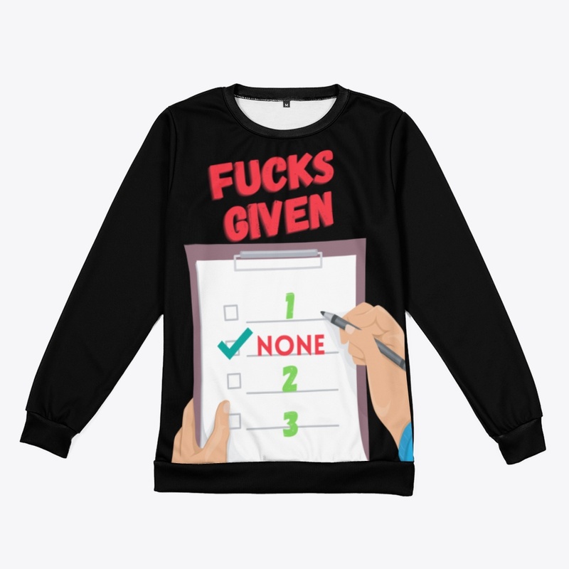 no fucks given