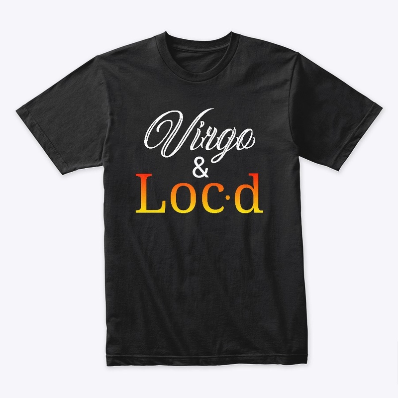 Virgo & loc'd zodiac tee shirt