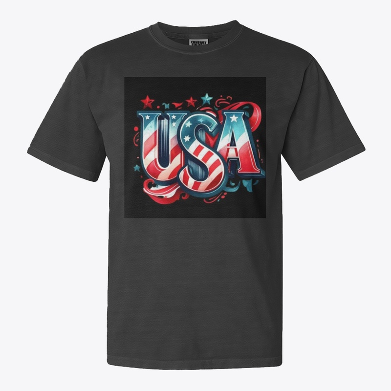 USA t shirt on top selling 