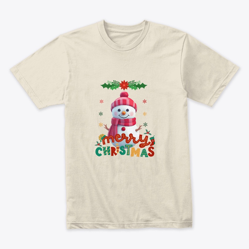 A Cute Merry Christmas Tshirt 