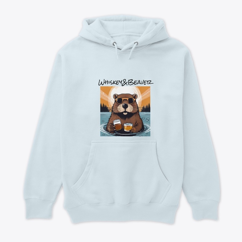 Whiskey & Beaver Hoodie