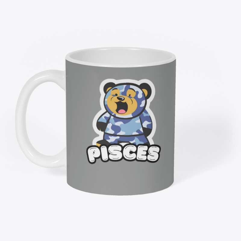 369 Blue Camo Bear-Pisces