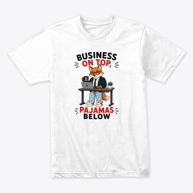 Business On Top Pajamas Below