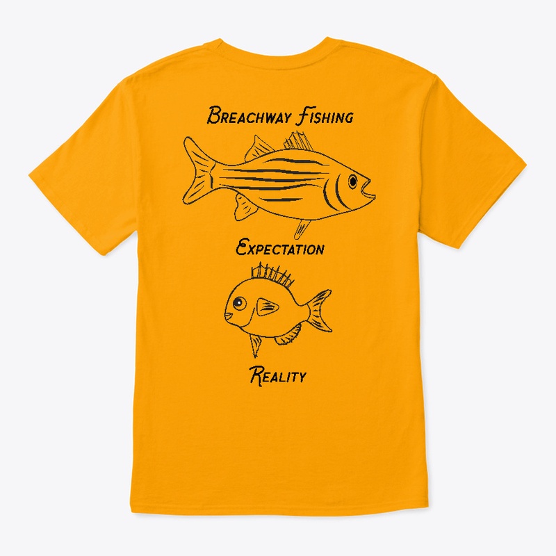 Breachway Fishing Meme - Black Ink