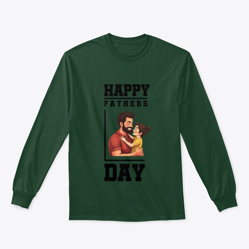 Happy fathers day t-shirt design