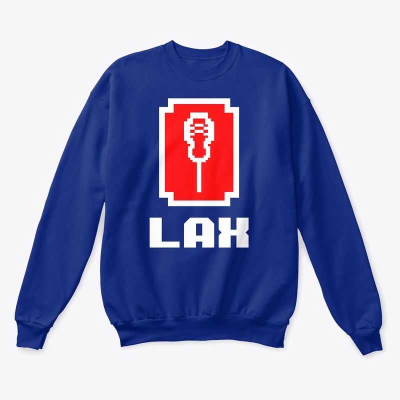 Pixel Lacrosse Red