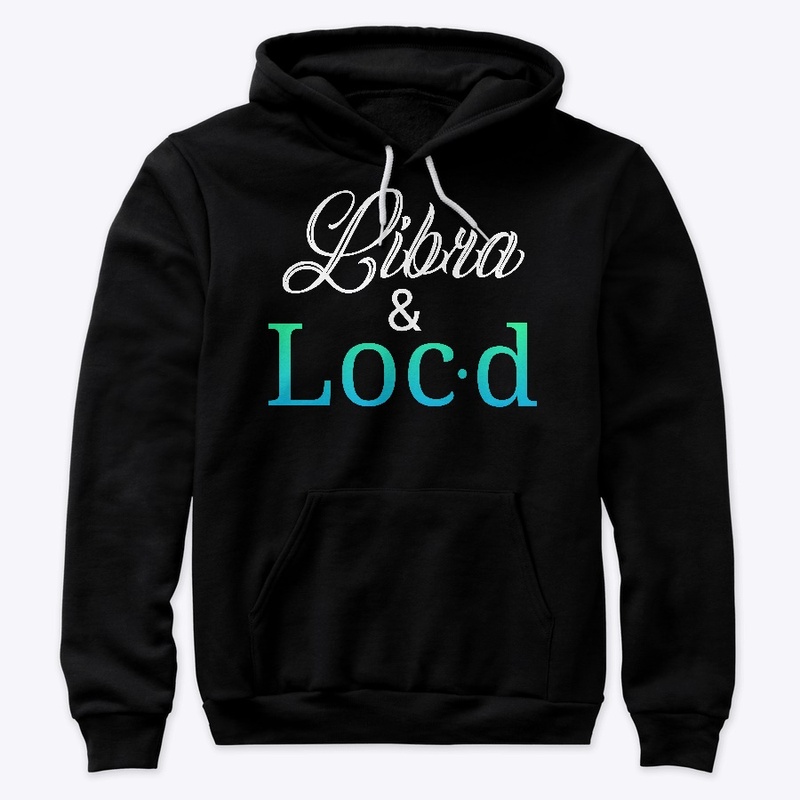 Libra & loc'd zodiac tee shirt