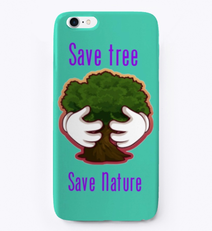 Save Nature iPhone Case