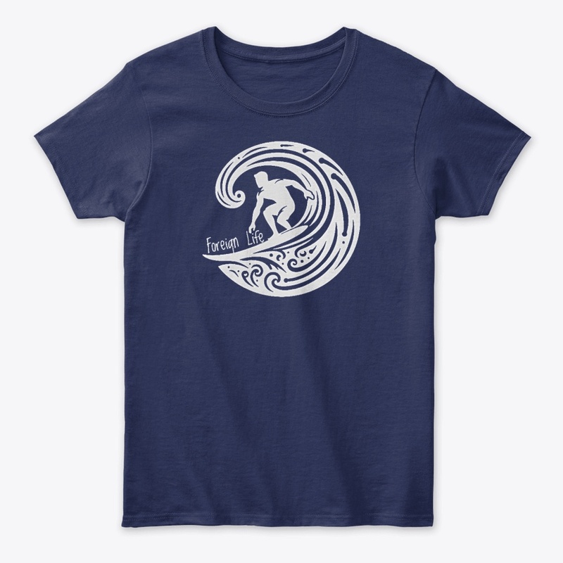 Foreign Life Icon Brand White