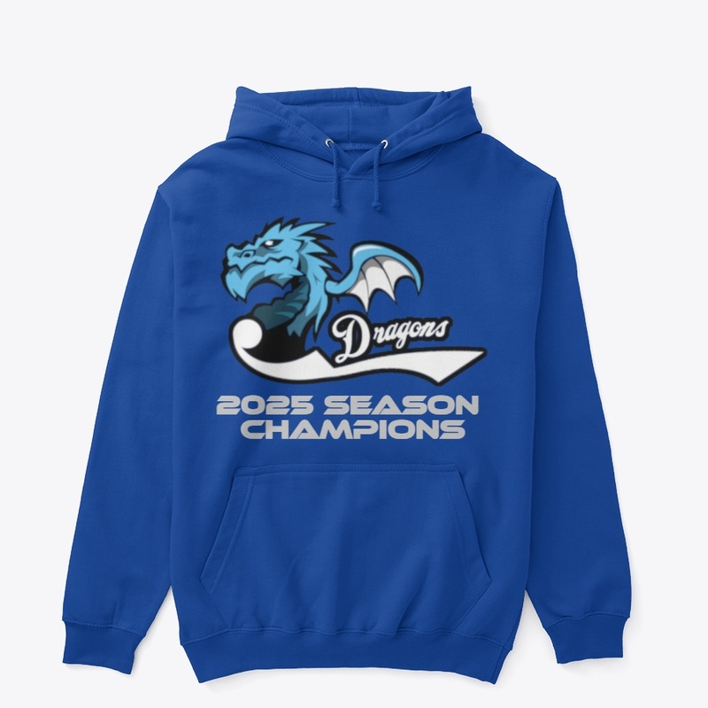 Dragons 2025 Season Champions Merch