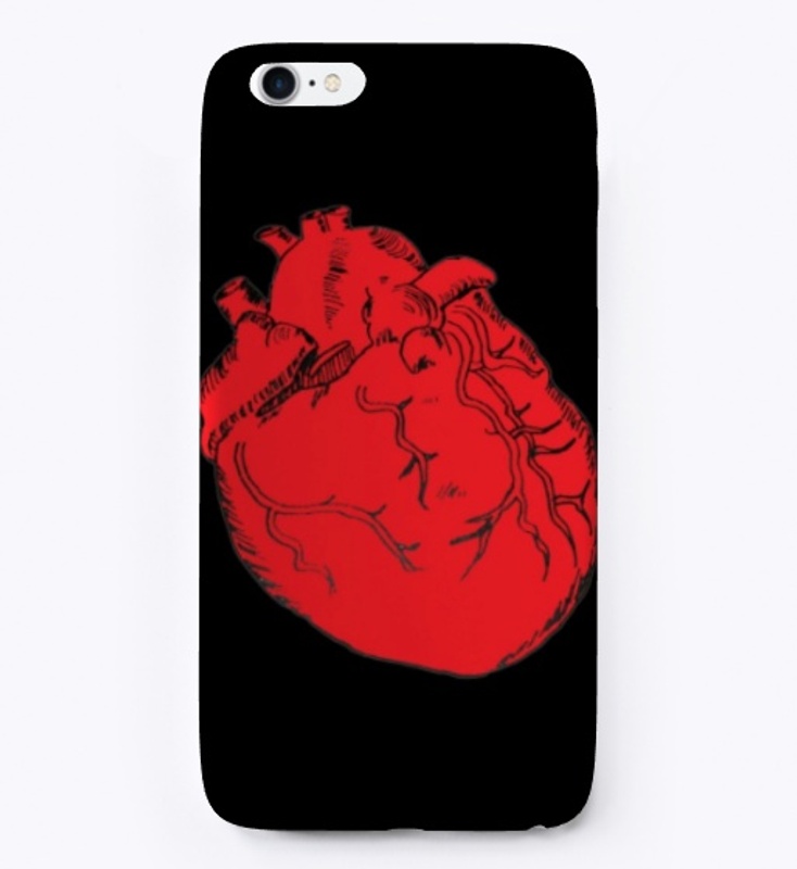 Colored Heart IPhone Case