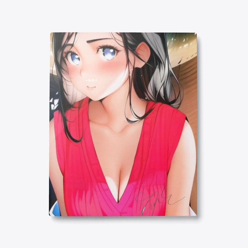 Anime Manga Themed Teen Girl