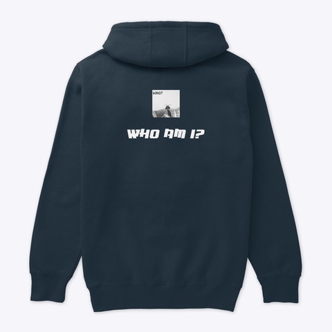 Who? Ice Breaker Navy T-Shirt Back