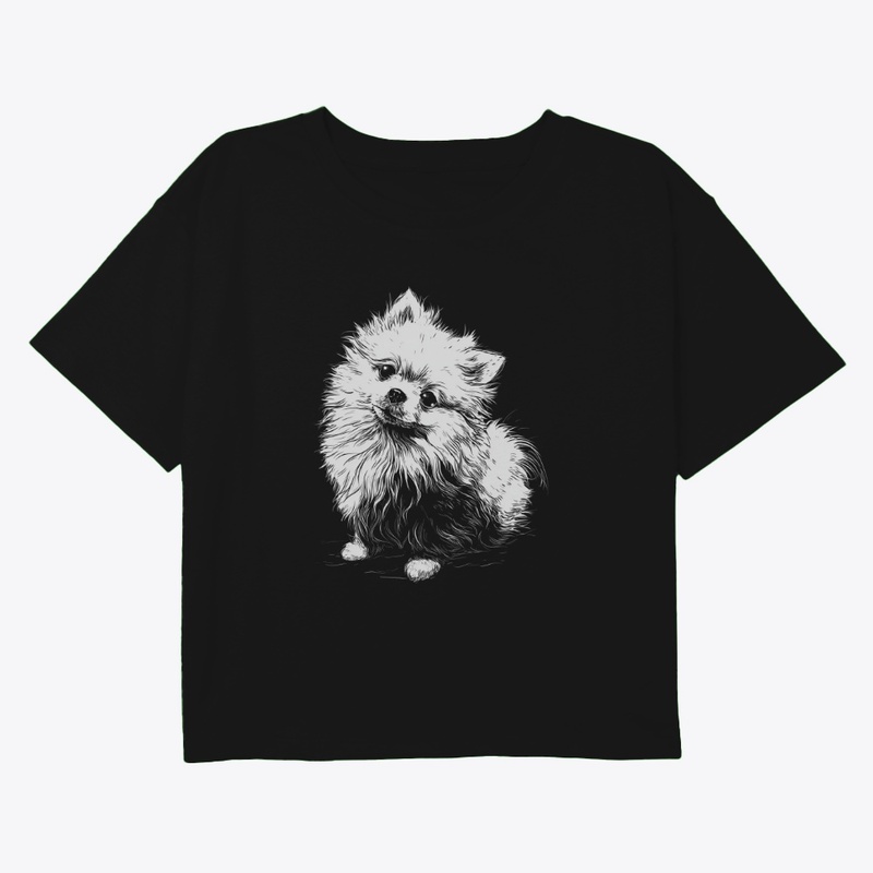Pomeranian Line Dog