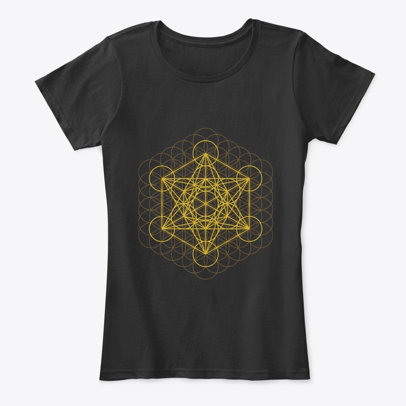 sacred geometry flower of life t-shirts