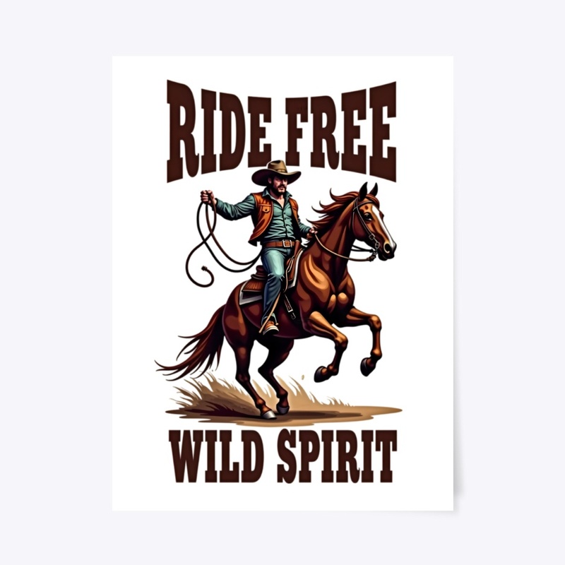 Ride Free: A Cowboy’s Untamed Spirit