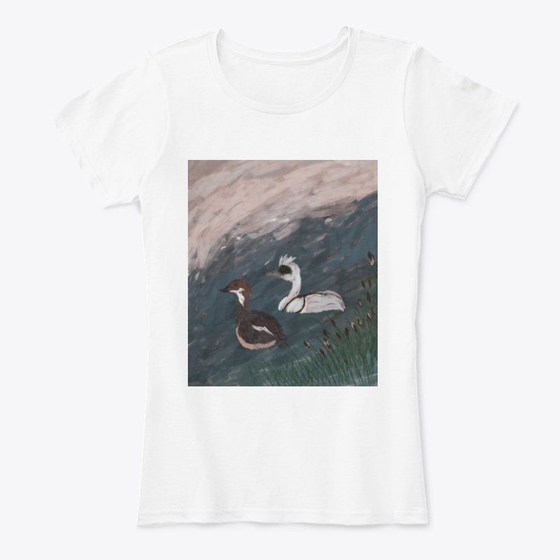Pair of Smew