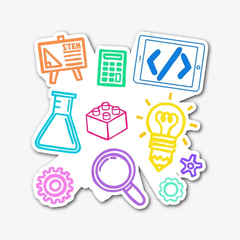 STEM Doodles Sticker
