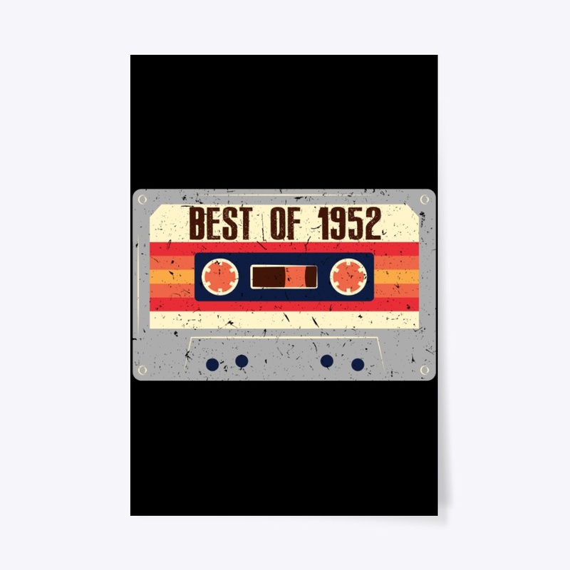 Vintage Best Of  1952 Birthday Gift