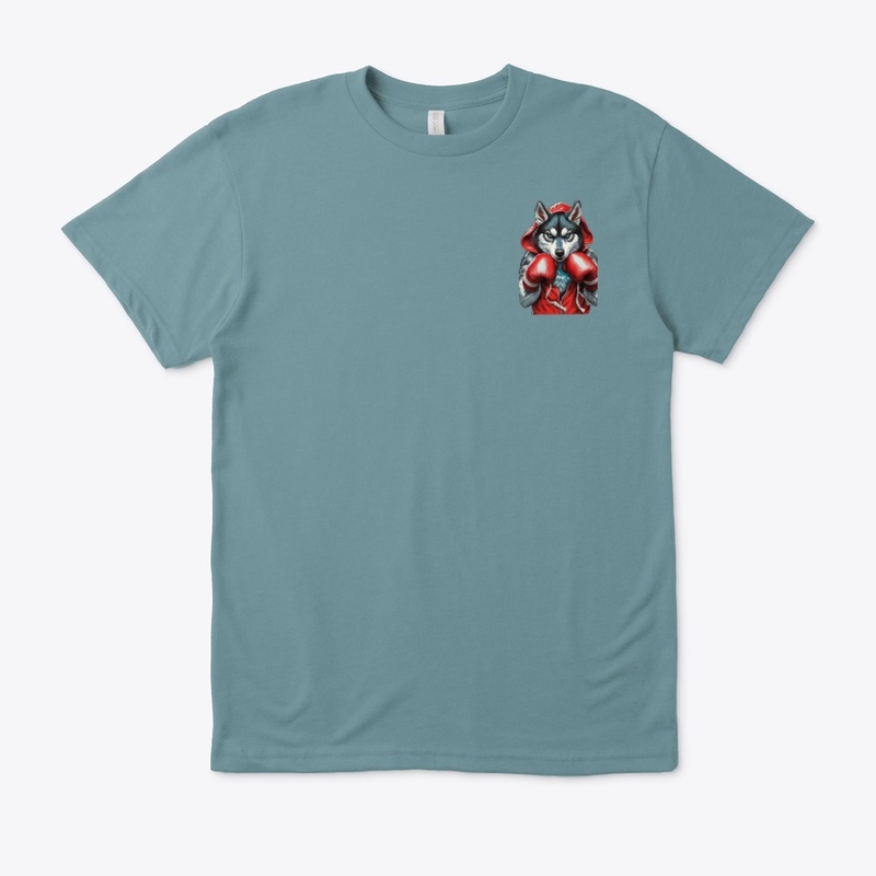 Boxing Husky – Eco Unisex T-Shirt