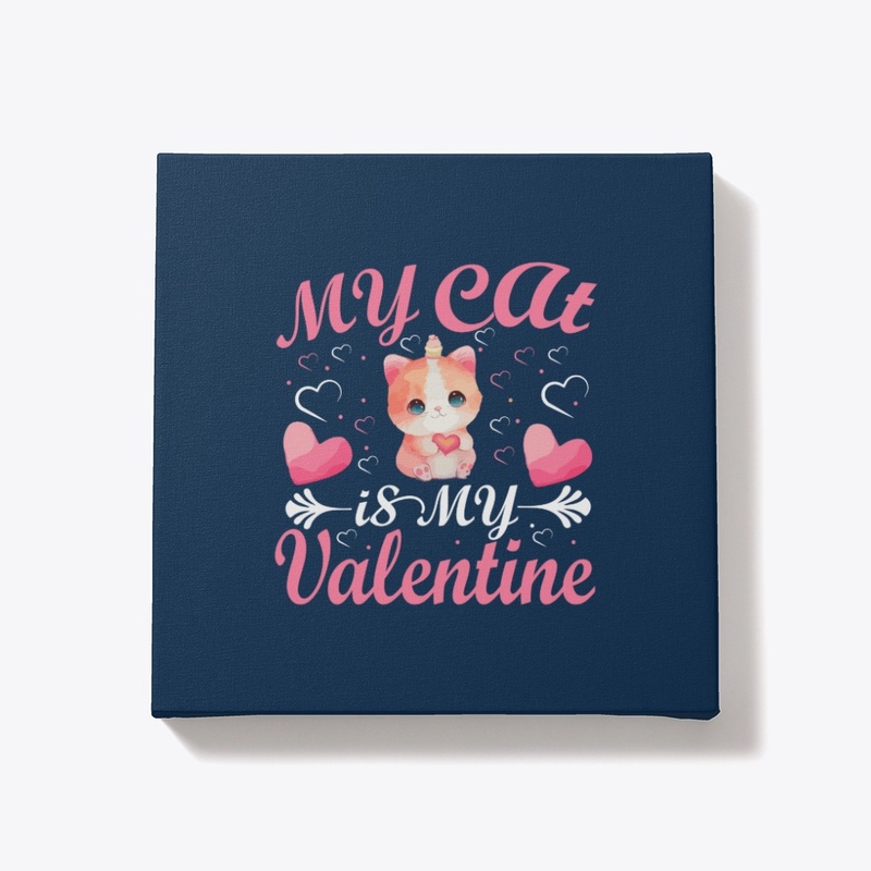 my cat is my valentine
