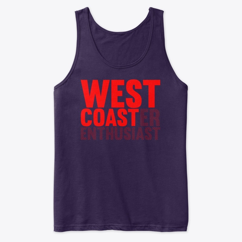 West Coaster Enthusiast - Red Print