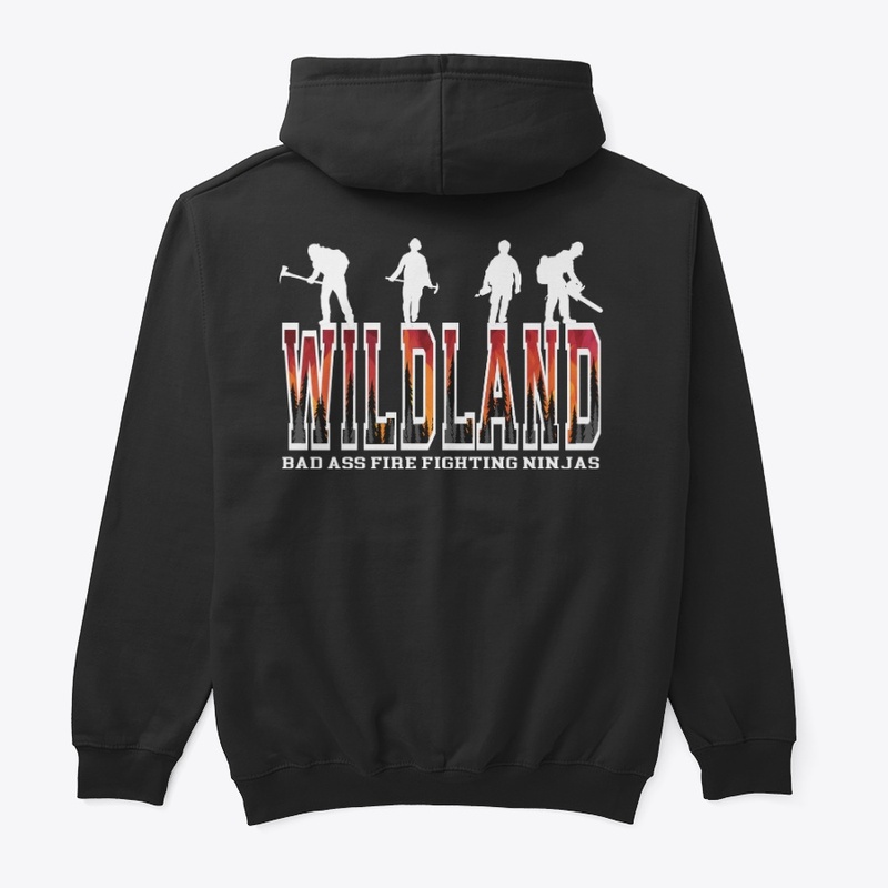 BDCVFD Wildland Ninjas white logo