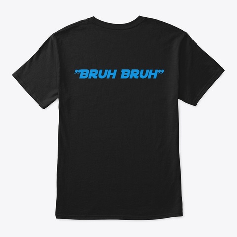 Qbz Nation Merch Black T-Shirt Back
