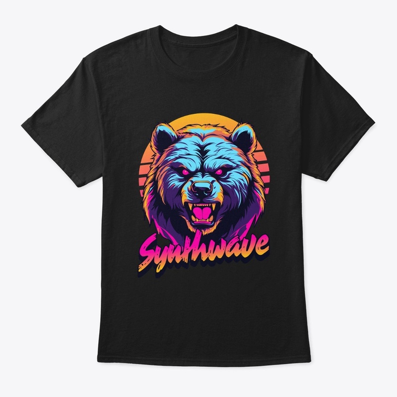 Synthwave Bear