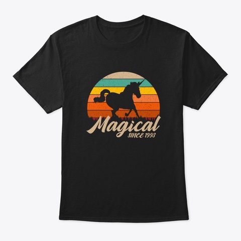 Magical Since 1993 Black T-Shirt Front