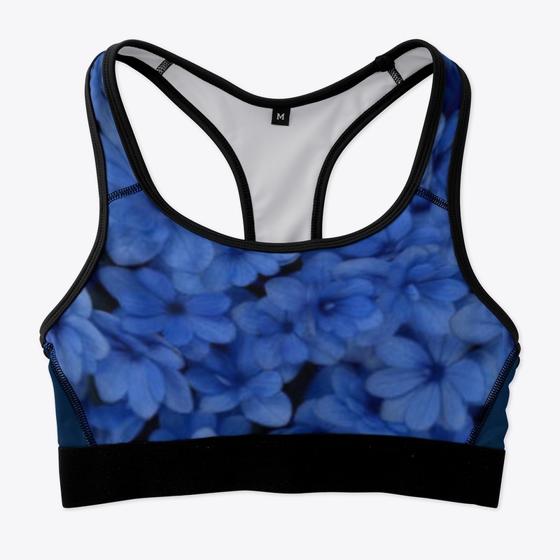 blue flowers