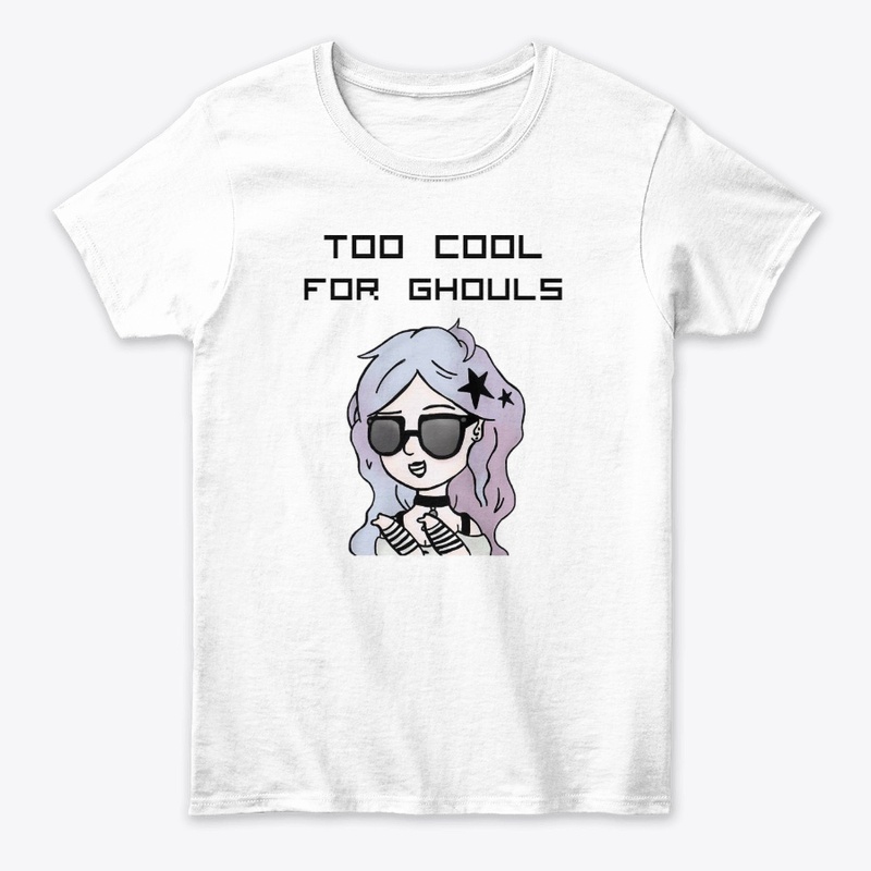 Spirit Voices Too Cool for Ghouls Tee