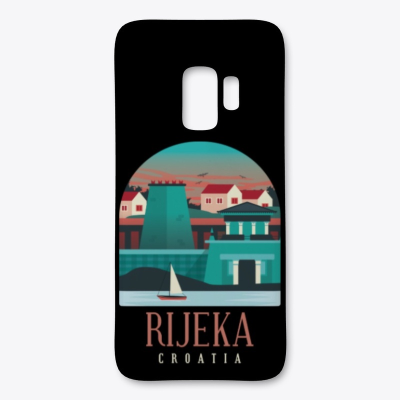 Croatia Skyline Rijeka Souvenir Gift