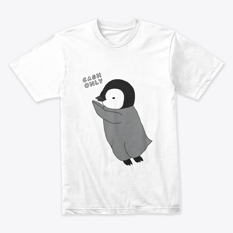 CASH ONLY - Cute Baby Penguin Design