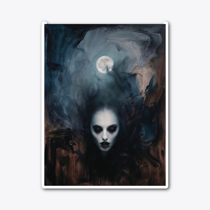 Lunar Veil Wall Art