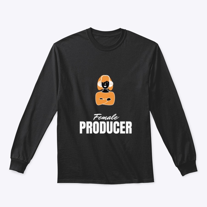 FEMALE PRODUCER - LADY WITH HEADPHONES