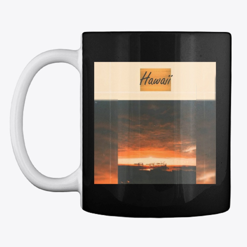 Hawaii Orange Sunset