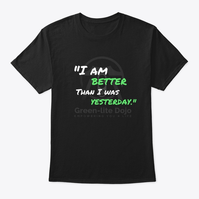 "I am better than I was yesterday"