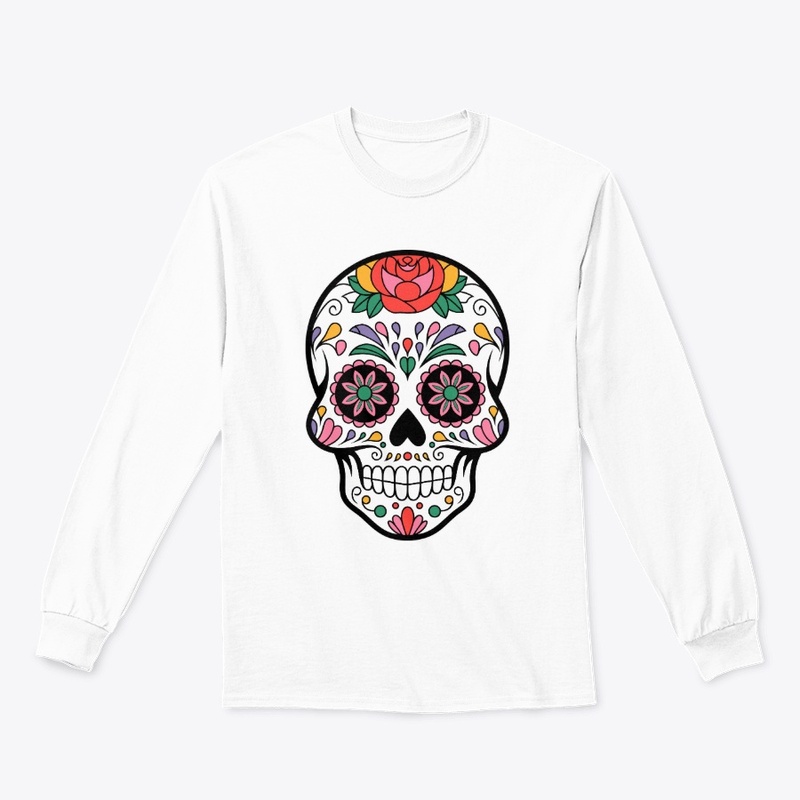 Day of the Dead Skull Merch for Sale