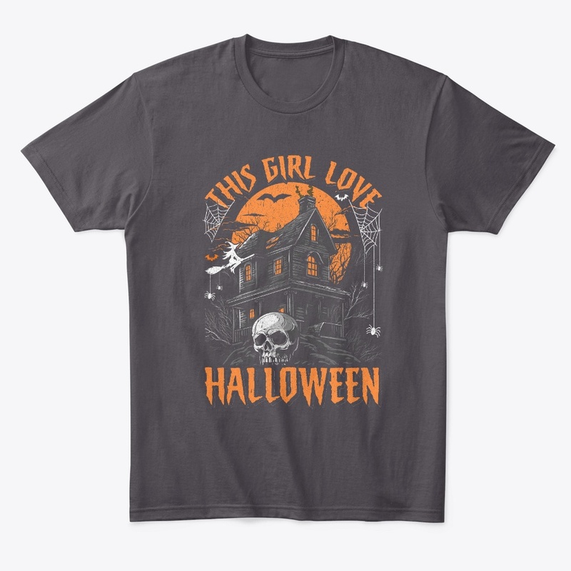 Spooky Girl's Love for Halloween Shirt