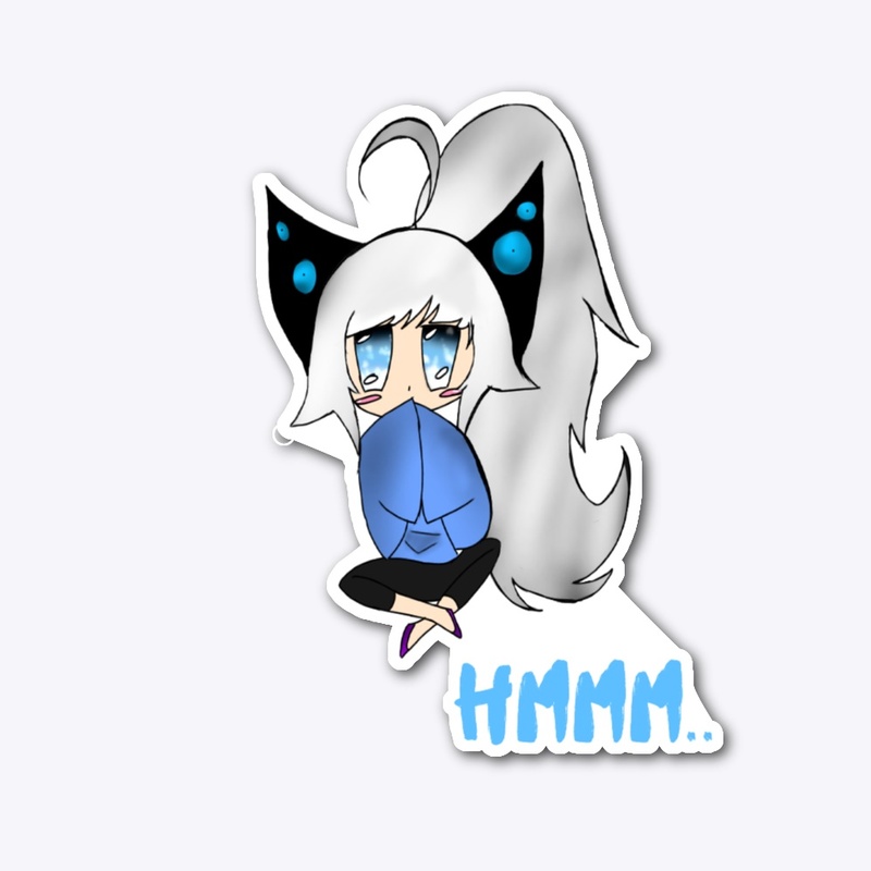 Cute Anime Girl Expressive Hmm Attitude 