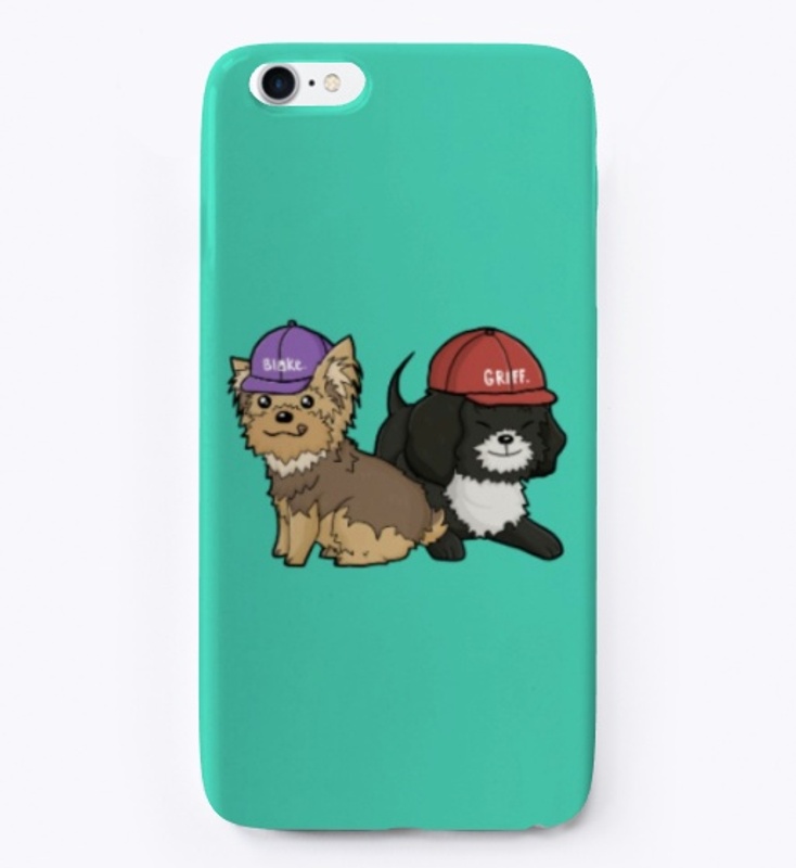 Bowie and Panda iPhone Case