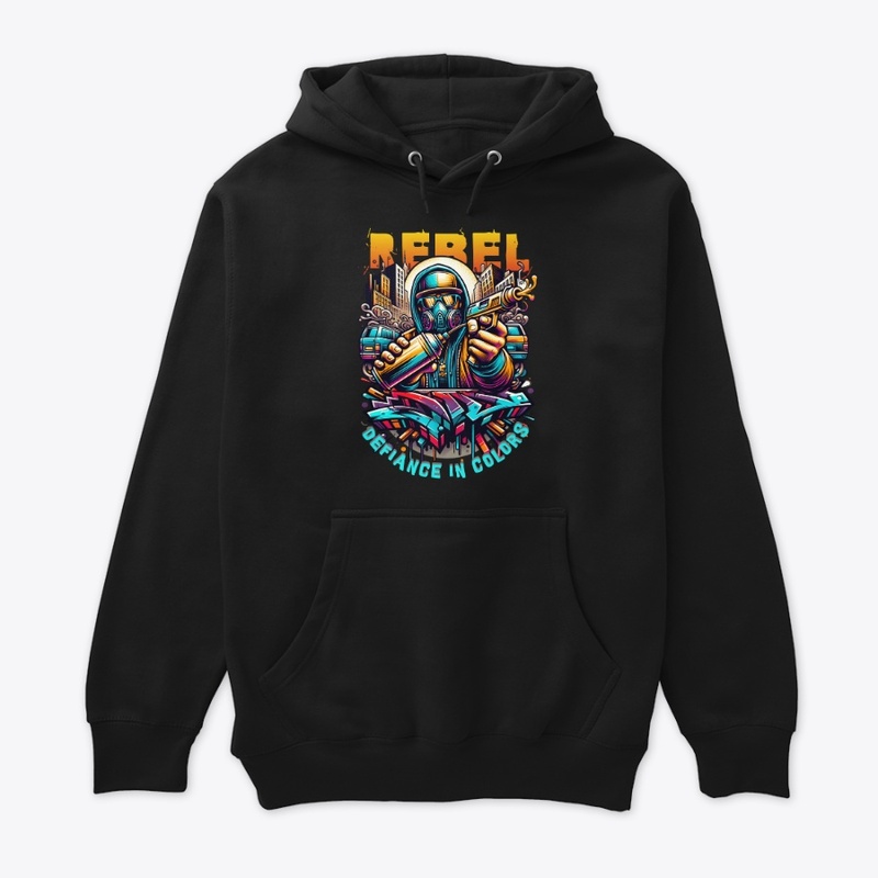 Rebel Defiance in Colors Stylish Apparel