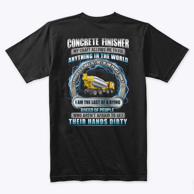 Proud Concrete Finisher