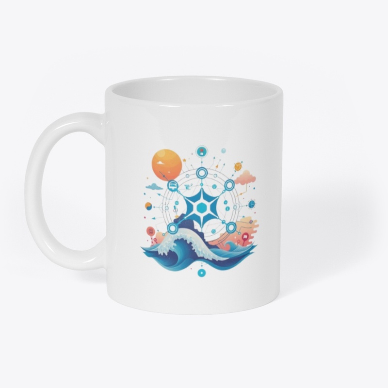 Futuristic Tech Wave Design