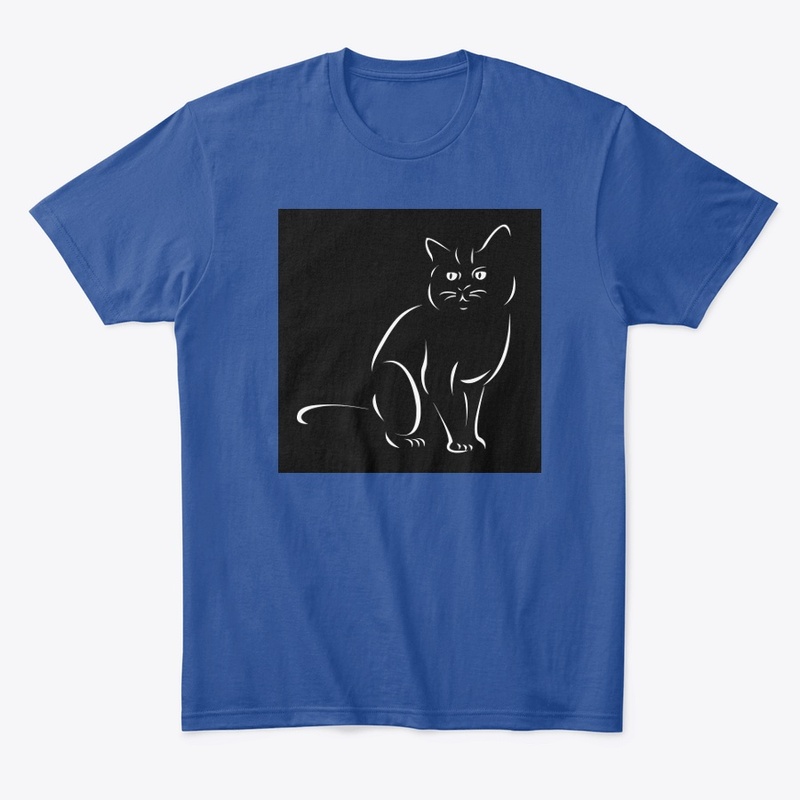 black cat looking at you