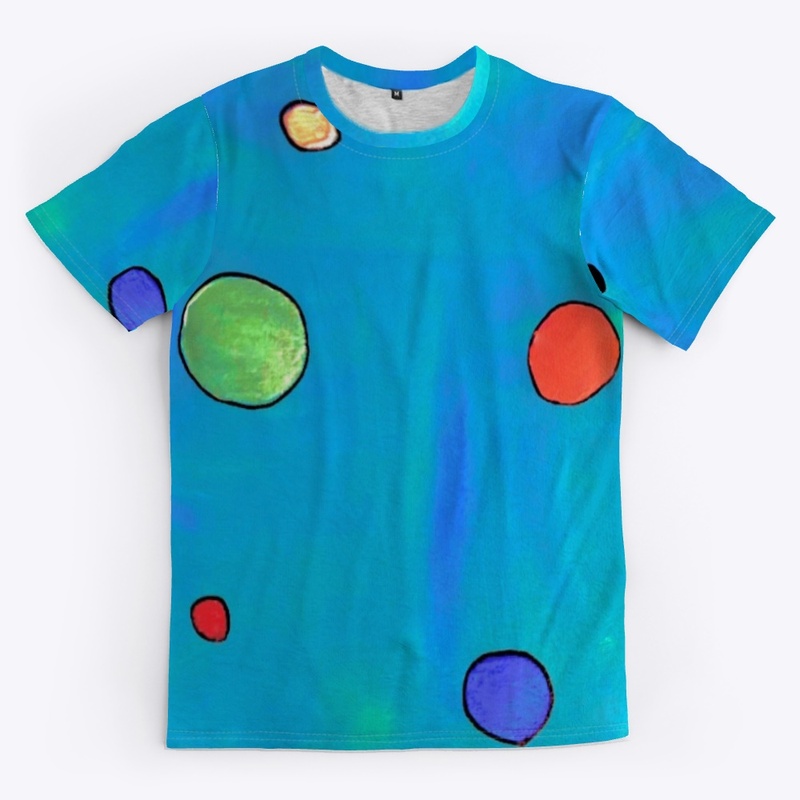 Bubbles on Blue