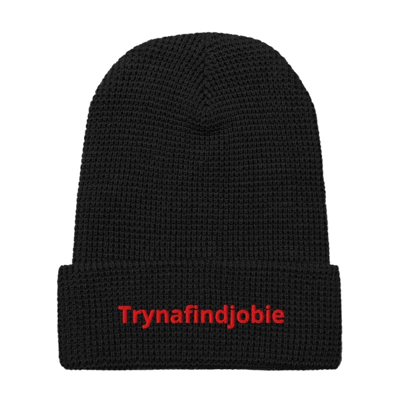 Trynafindjobie Beanie