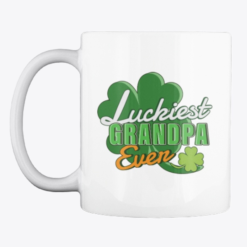 Luckiest Grandpa Ever Saint Patricks Day